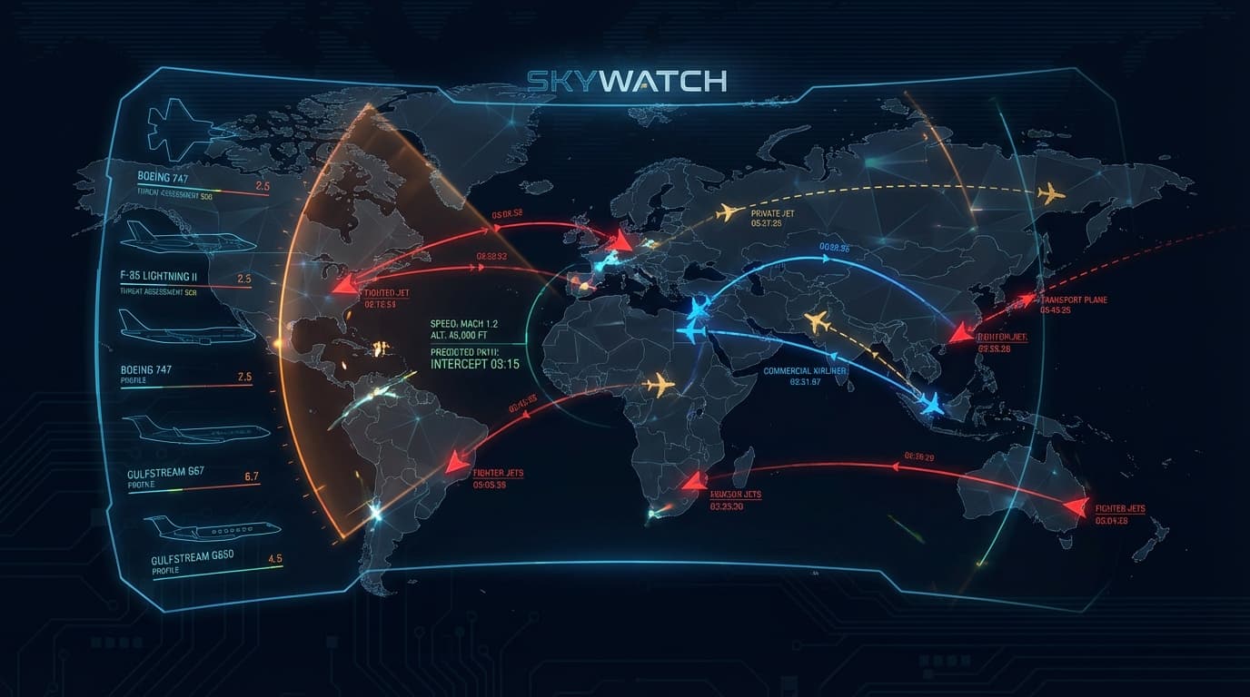 SkyWatch — Aircraft Intelligence Tracker